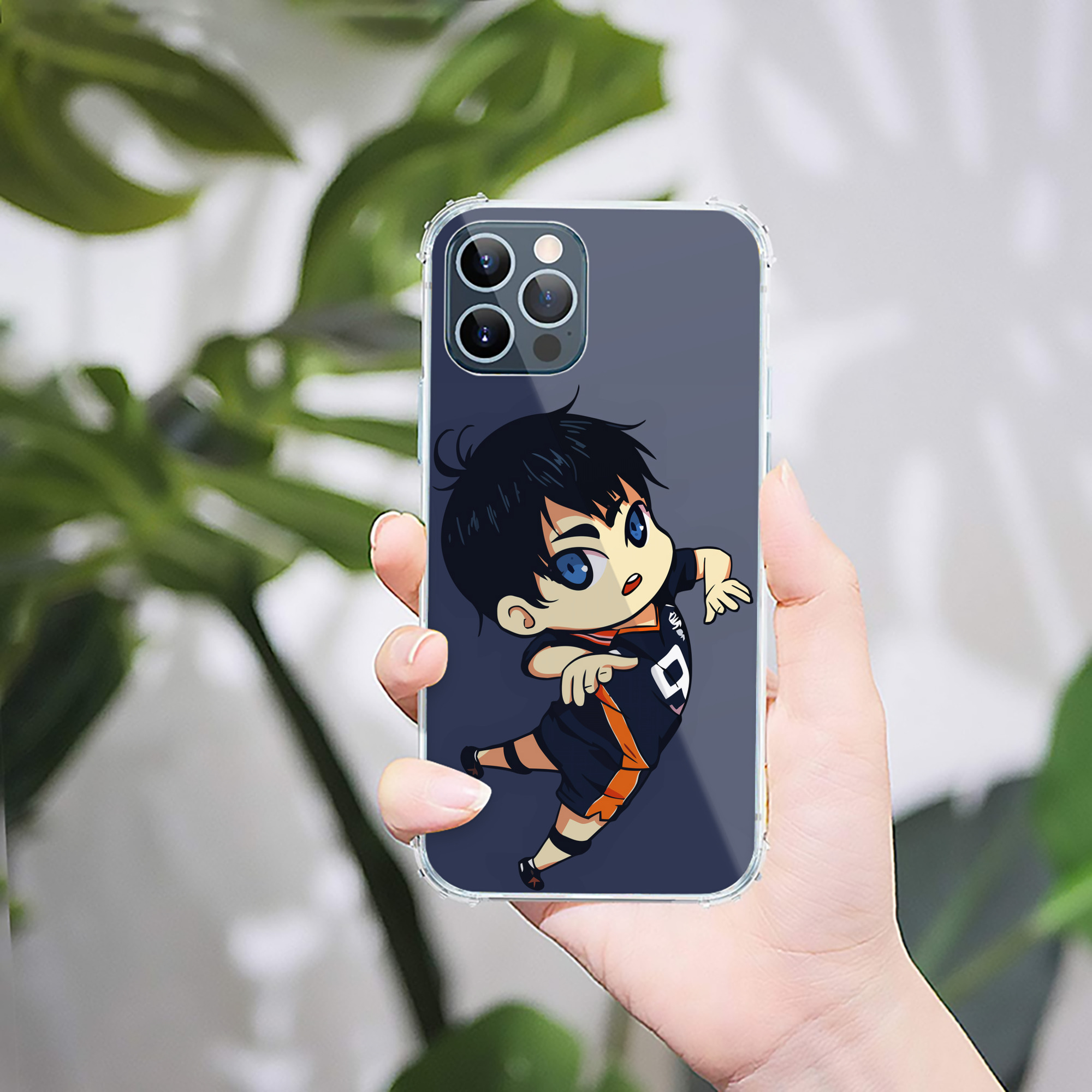 ハイキュー!! Haikyu!! 【iPhone 12シリーズ対応】透明スマホケース（クリアソフトケース）